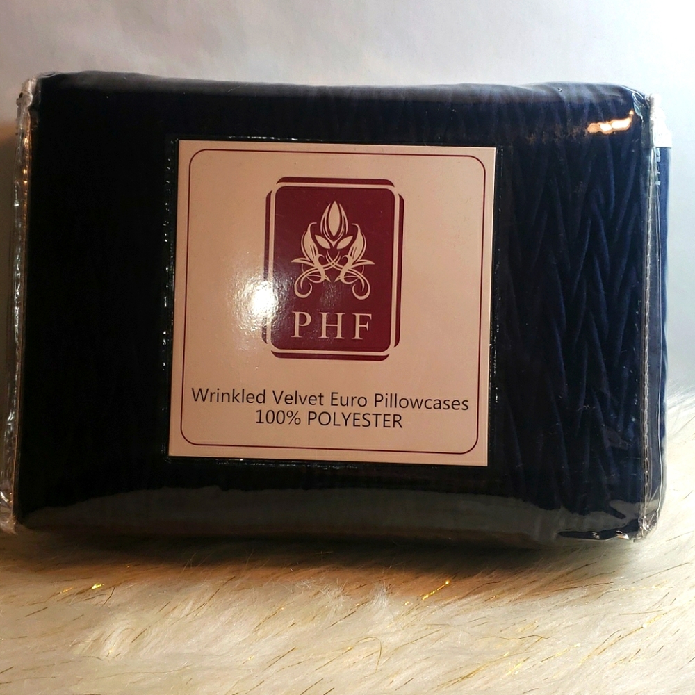 PHF Velvet Euro Pillowcases